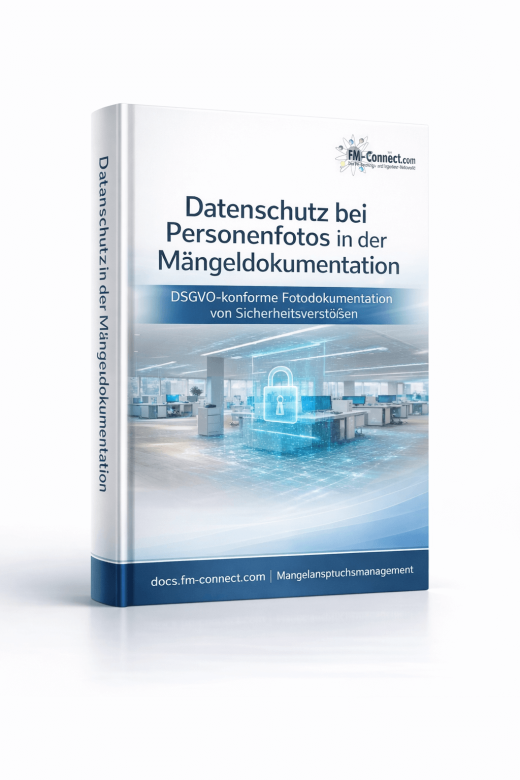 Datenschutz Personenfotos Mängeldokumentation DSGVO Facility Management Cover